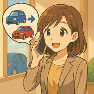代車の連絡